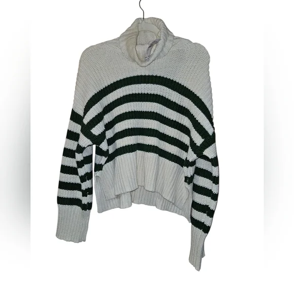 Madewell Varsity Stripe Sweater, Size Small, NWT - Picture 3 of 10